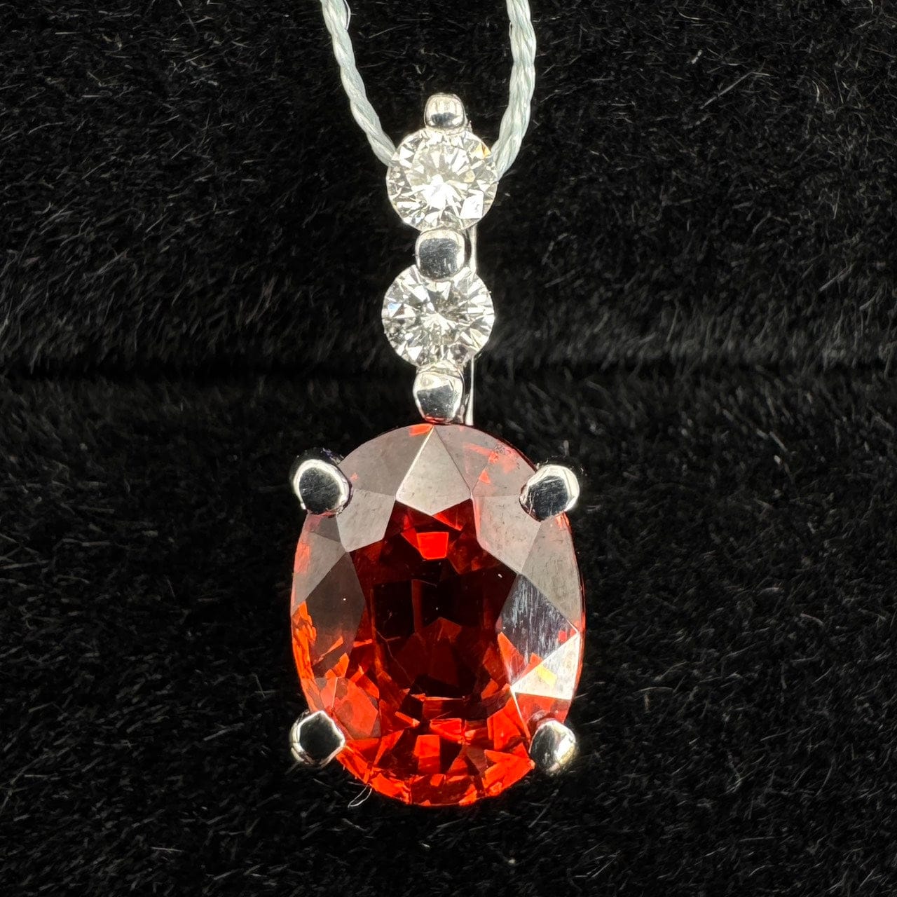 Luxury Promise Japan 49629 Pt900 Spasatite G Pen Top SGN3.05 D0.15 2g