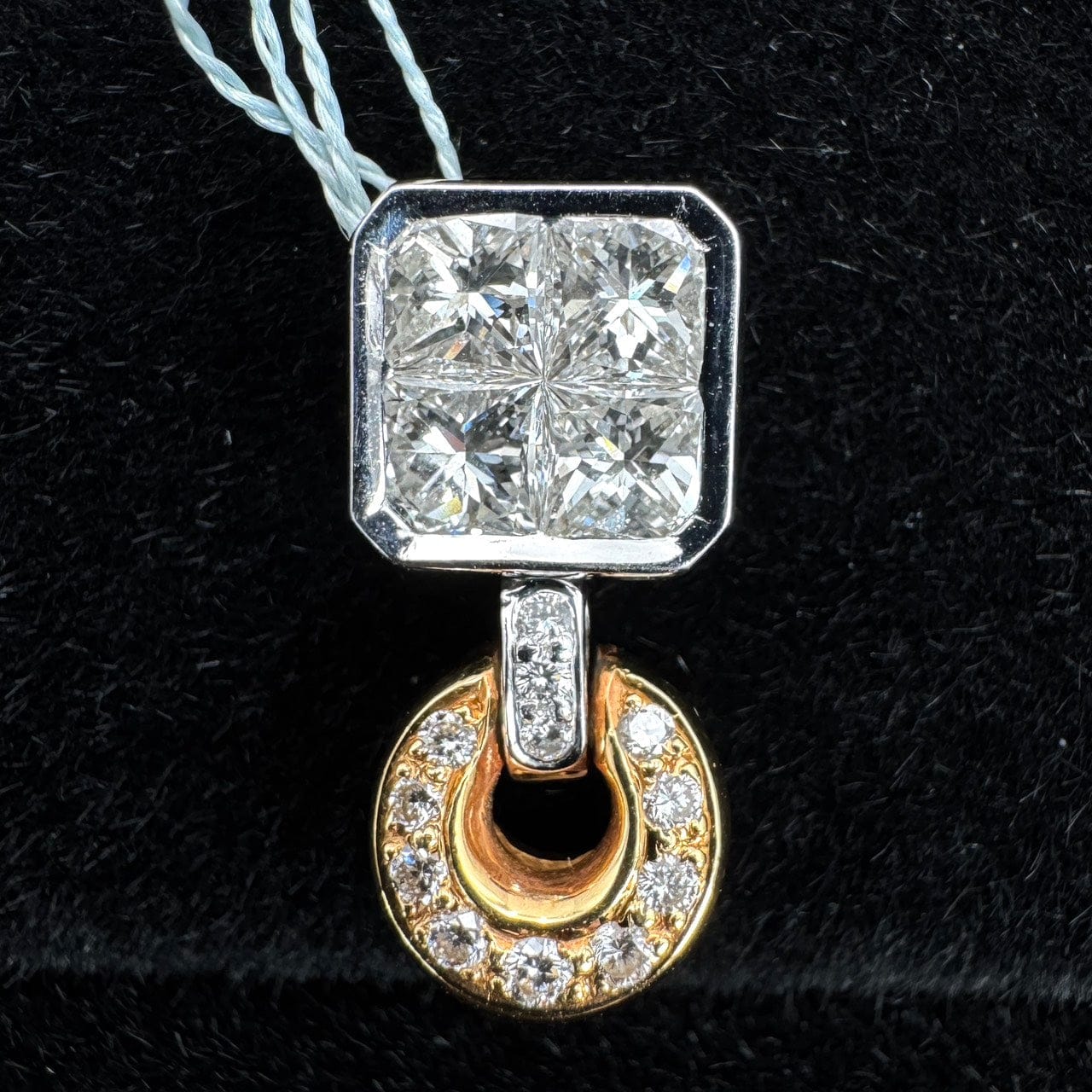 Luxury Promise Japan 49633 750 Diamond Pen Top D0.87 D0.11 2.7g