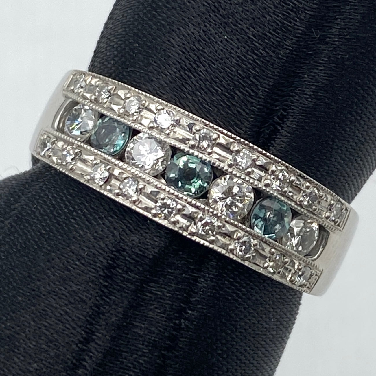 Luxury Promise Japan 49945 Pt900 Aleki Ring 0.2 D0.40 5.5g GRJ