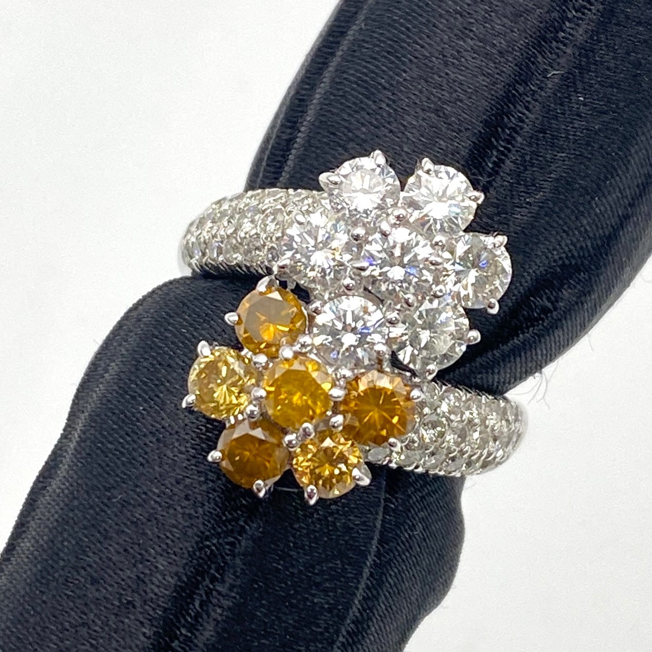 Luxury Promise Japan 750 Diamond Ring D2.22 6.6g US4.75 51572