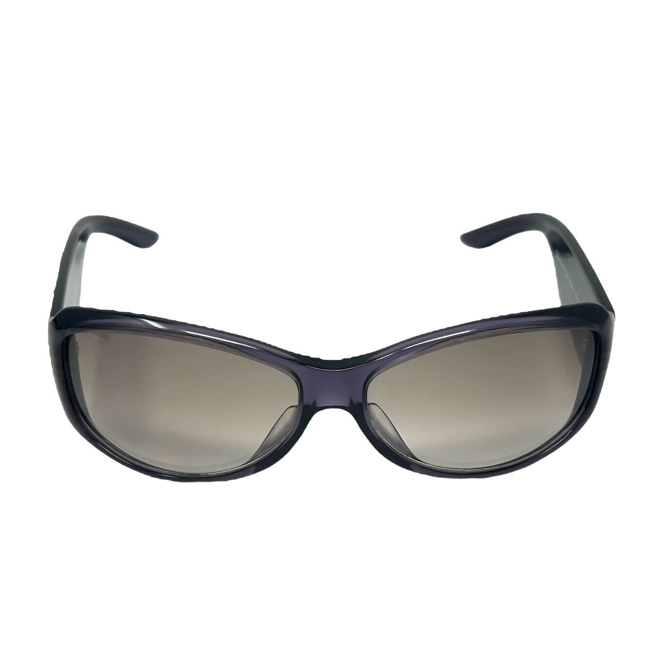Luxury Promise Japan Christian Dior Vintage Logo Sunglass Shades Purple Silver Plastic Accessory