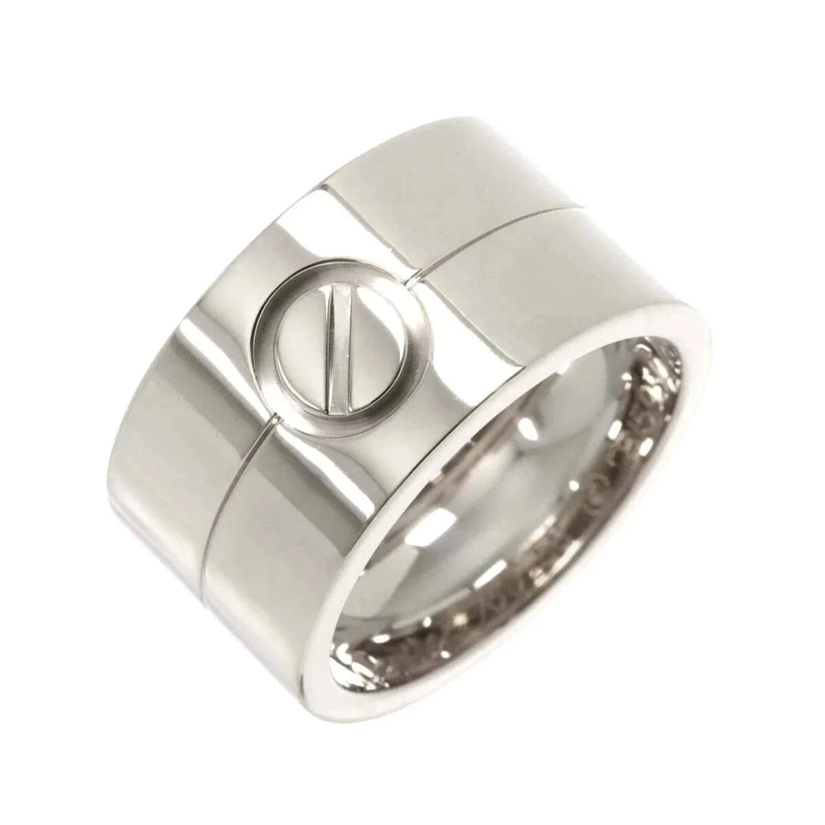 Luxury Promise Japan Cartier High Love Ring 18K White Gold 750 size58 8-8.25(US) 90280416