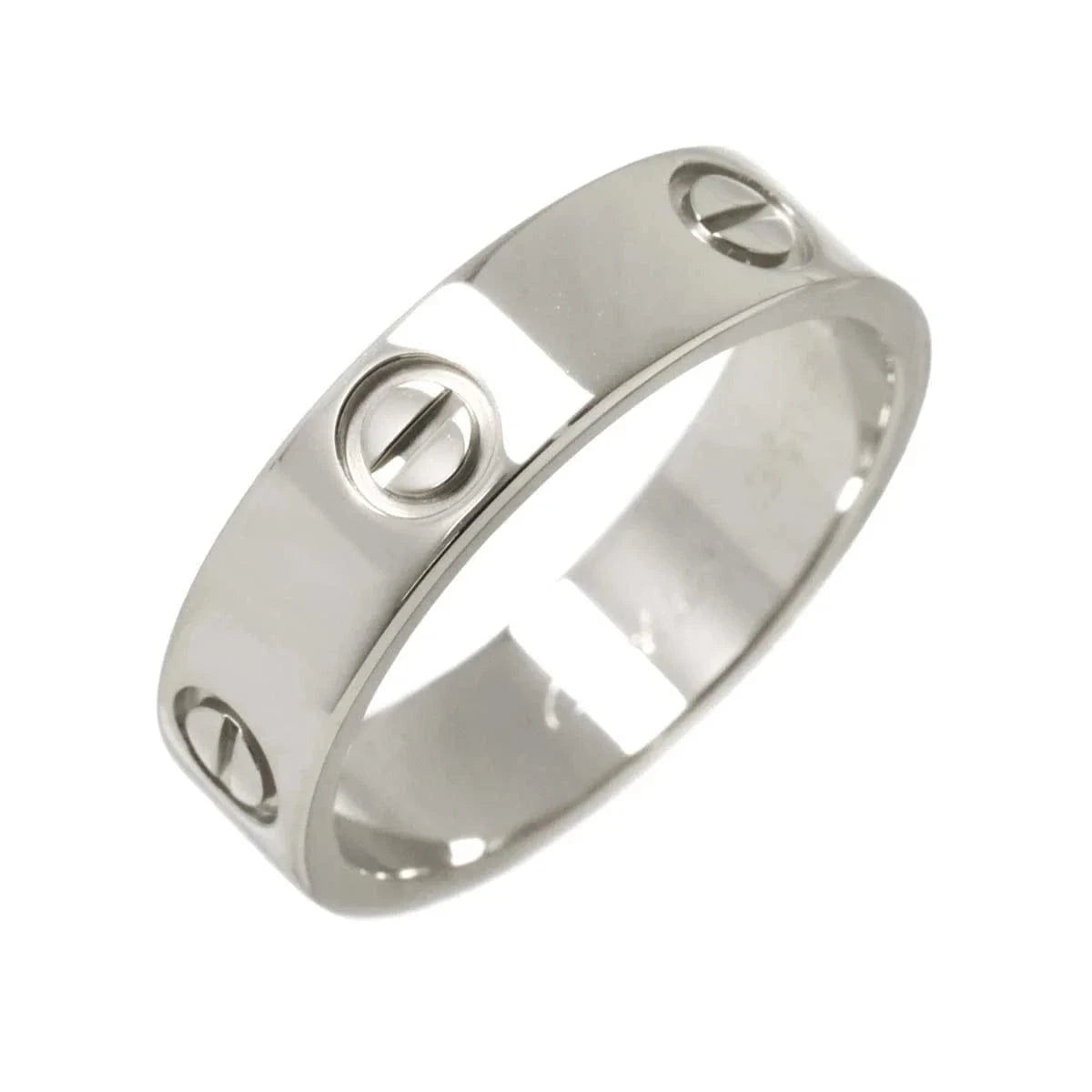 Luxury Promise Japan Cartier Love Ring Pt Platinum size58 8-8.25(US) 90287982