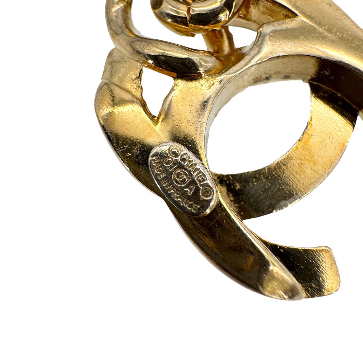 Luxury Promise Japan CHANEL BRACELET COCOMARK TURN LOCK GOLD ACCESSORY 01A 90298175