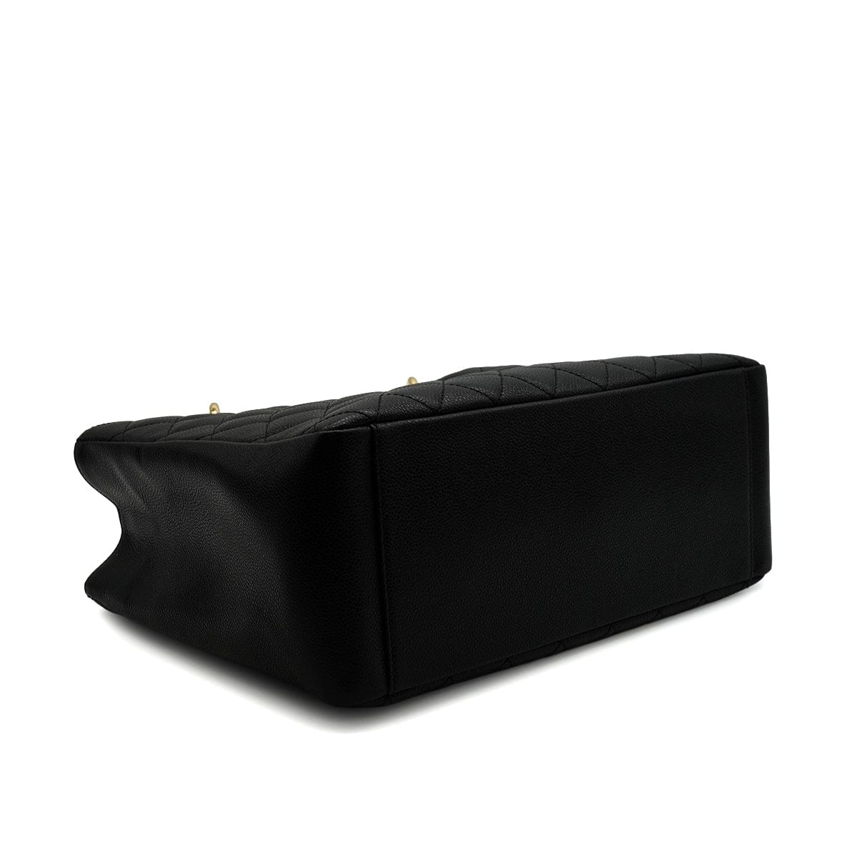 Luxury Promise Japan CHANEL CAMBON MATELASSE HAND BAG BLACK CAVIAR SKIN GOLD HARDWARE 90346675