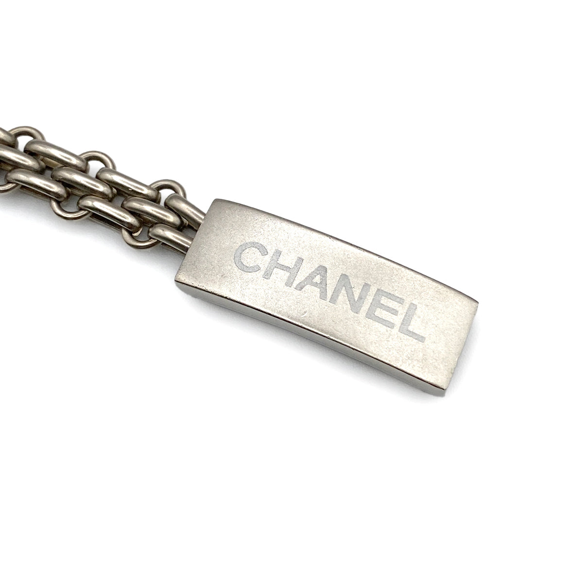 Luxury Promise Japan CHANEL CHAIN BELT LOGO SLVER ACCESSORY 98P 90280317