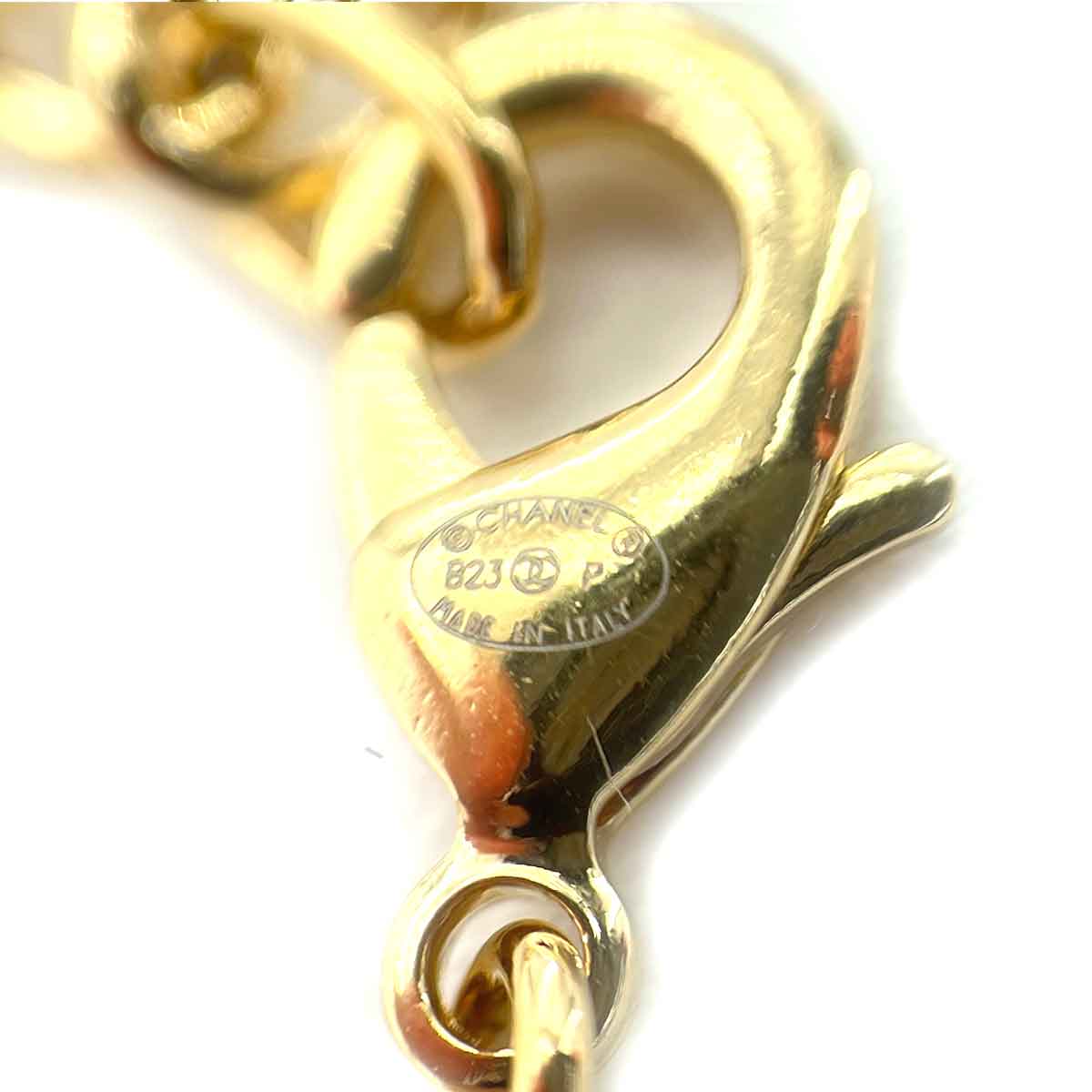 Luxury Promise Japan CHANEL CHOKER NECKLACE COCOMARK RHINESTONE ACCESSORY B23P 90206475