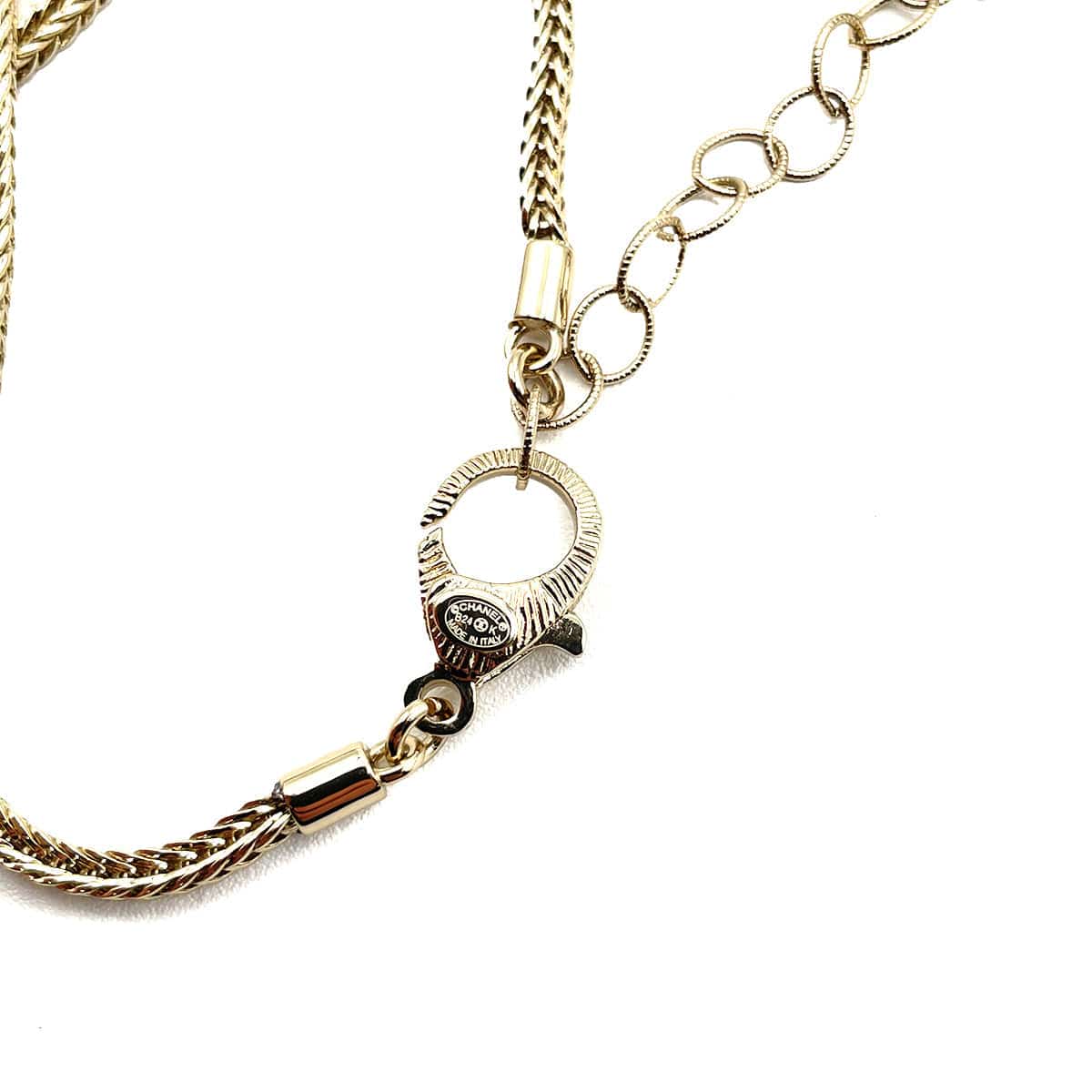 Luxury Promise Japan CHANEL CHOKER NECKLACE COCOMARK RHINESTONE ACCESSORY B24K 90263153