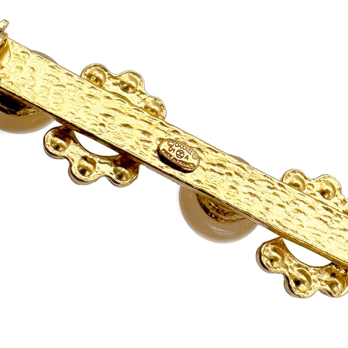 Luxury Promise Japan CHANEL COCO BROOCH FAKE PEARL ACCESSORY 01A 90269271