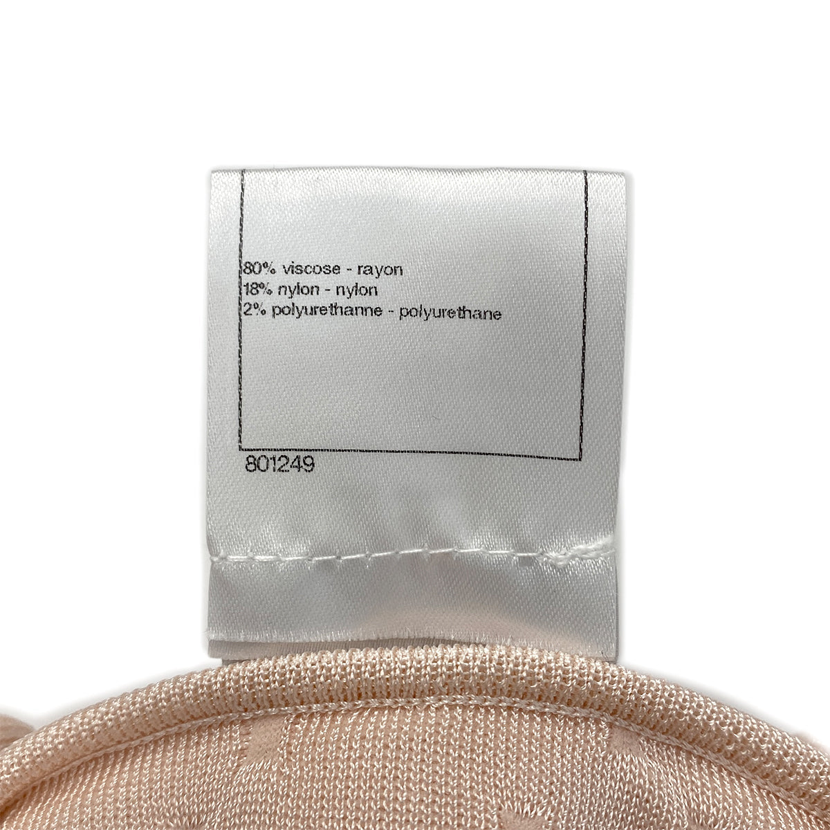 Luxury Promise Japan CHANEL COCO FAUX PEARL BUTTON CARDIGAN PINK RAYON 40 P43 RTW 90287724