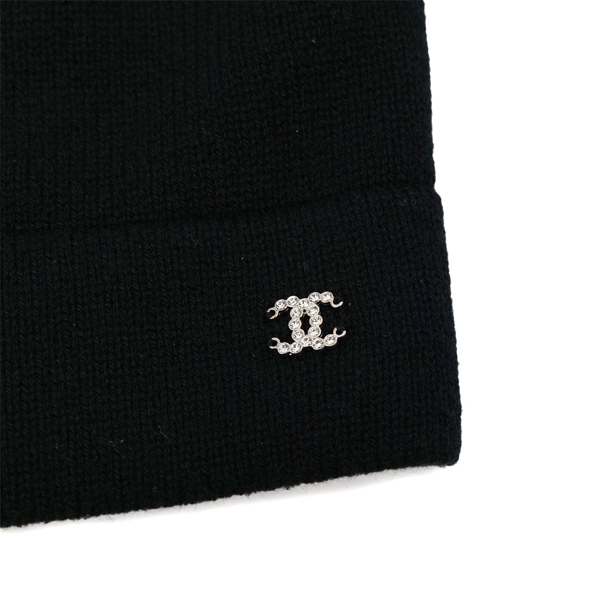 Luxury Promise Japan CHANEL COCOMARK BIJOU BUTTON KNIT VEST BLACK CASHMERE 40 P73 RTW 90301668