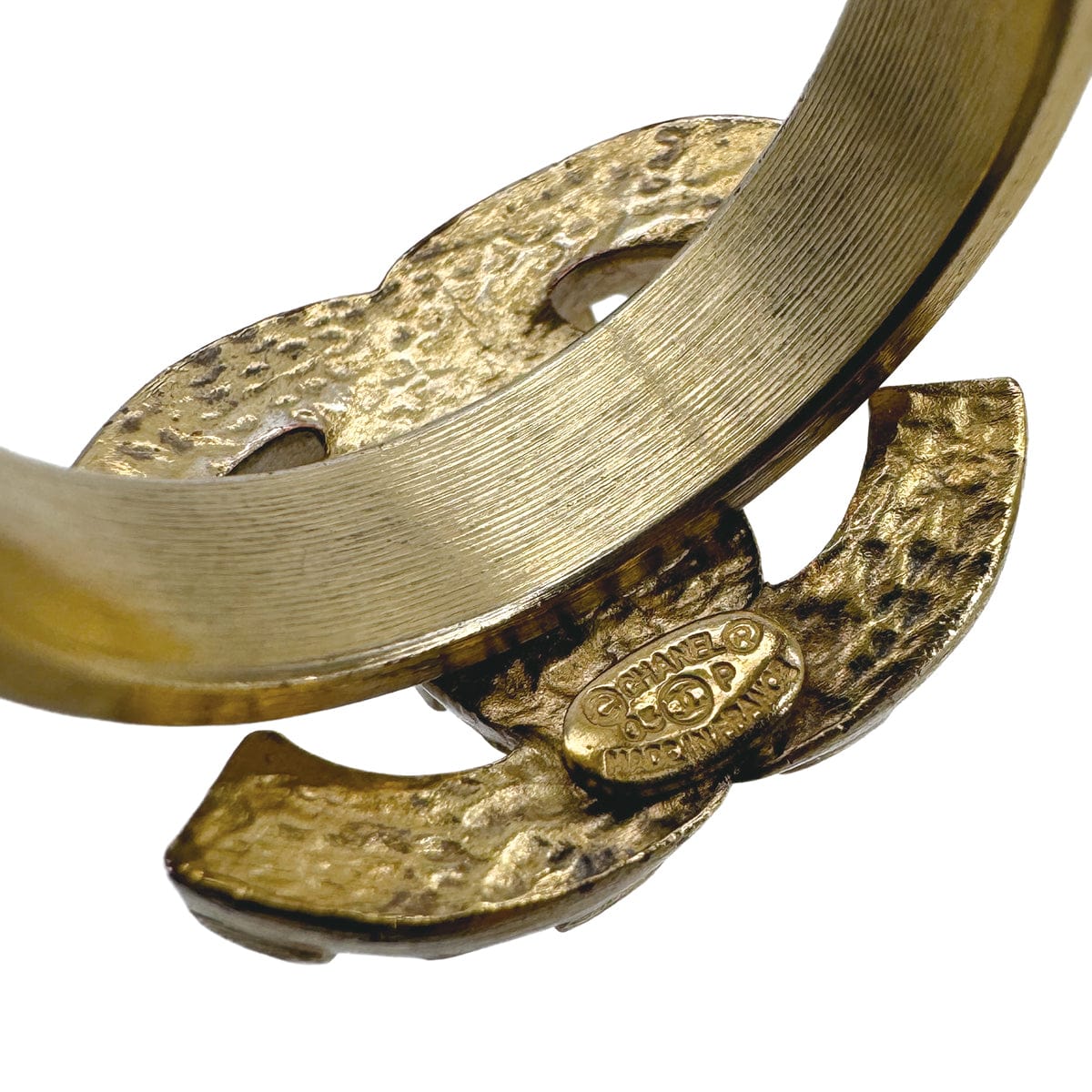Luxury Promise Japan CHANEL COCOMARK RING STUDS GOLD ACCESSORY 03P 90310134
