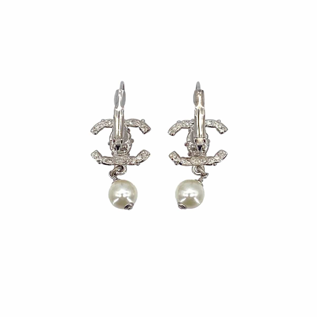 Luxury Promise Japan CHANEL EARRINGS COCOMARK FAKEPEARL COLOR STONE SWING 17S 90275925