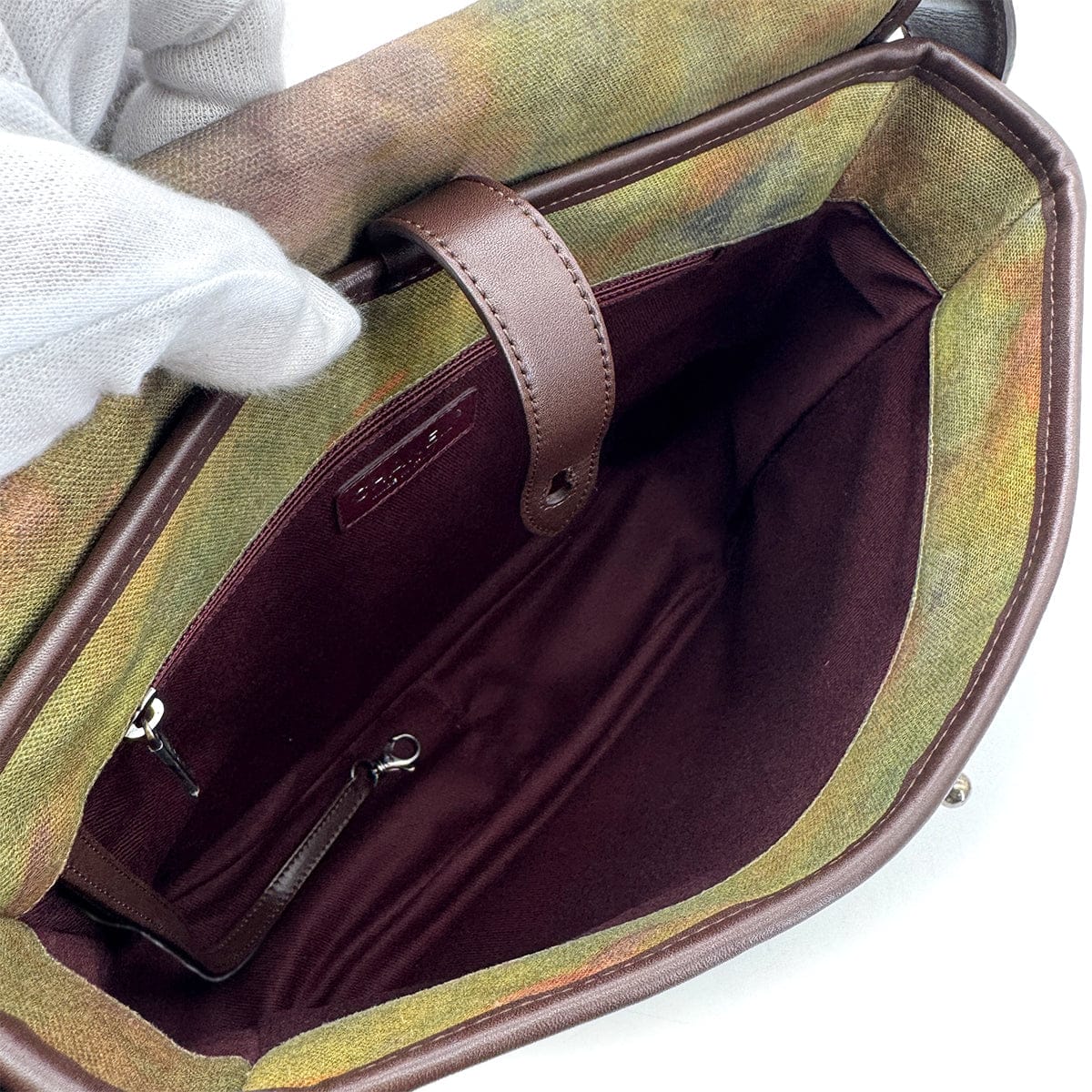 Luxury Promise Japan CHANEL EMBROIDERY GRAFFITI SHOULDER MESSENGER BAG CANVAS A92789 90298730