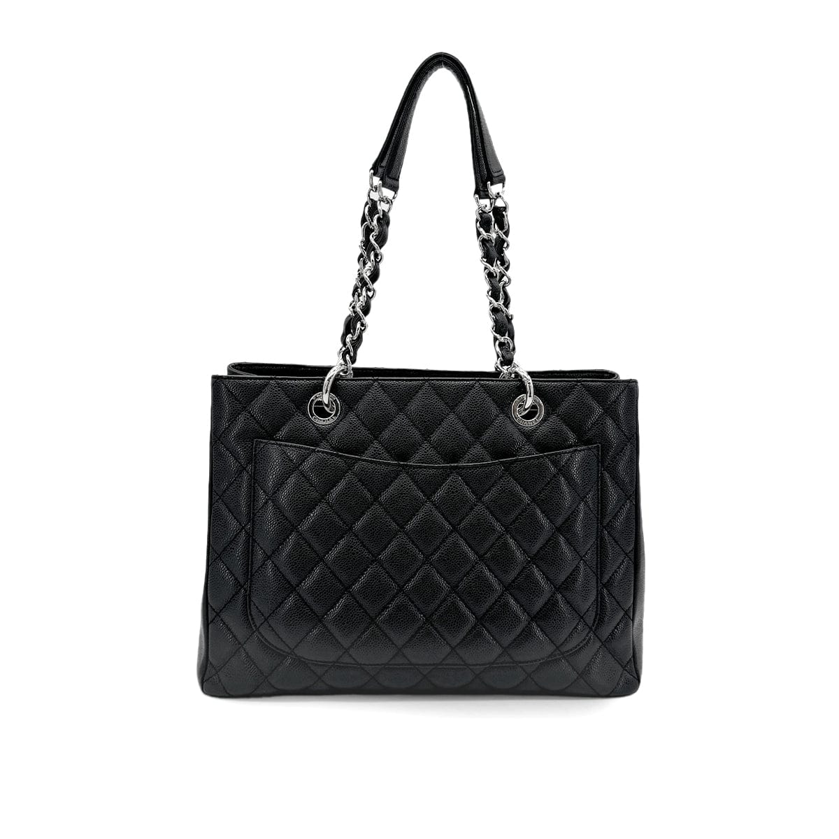 Luxury Promise Japan CHANEL GST TOTE BAG BLACK CAVIAR SKIN 90276768