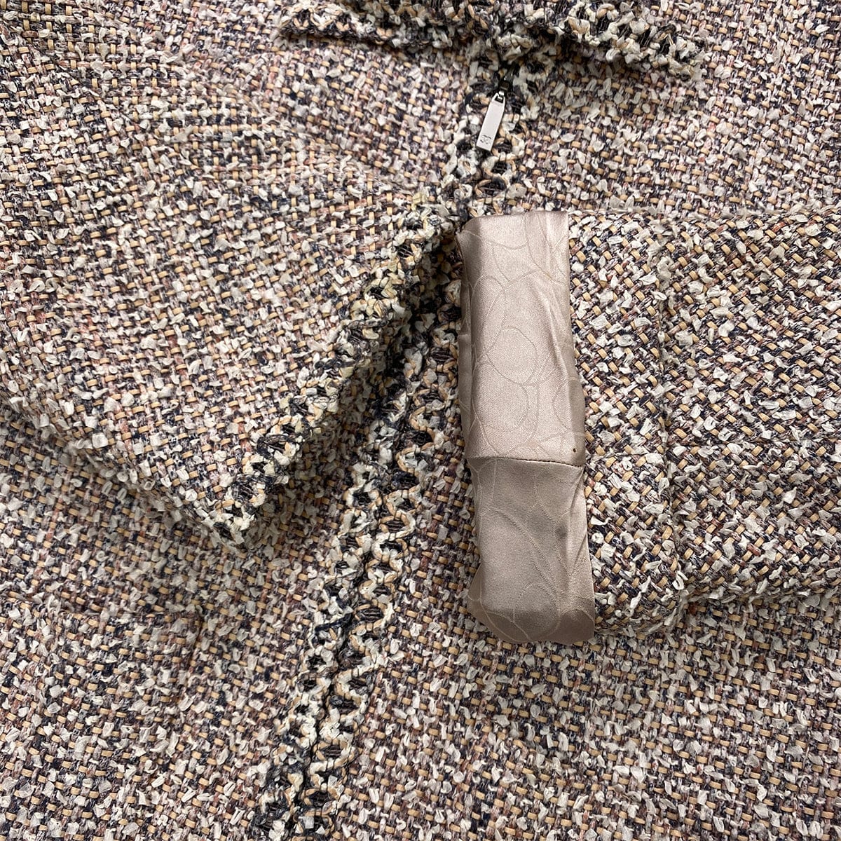 Luxury Promise Japan CHANEL JACKET SKIRT SET PINK TWEED 40 03P RTW 90283146