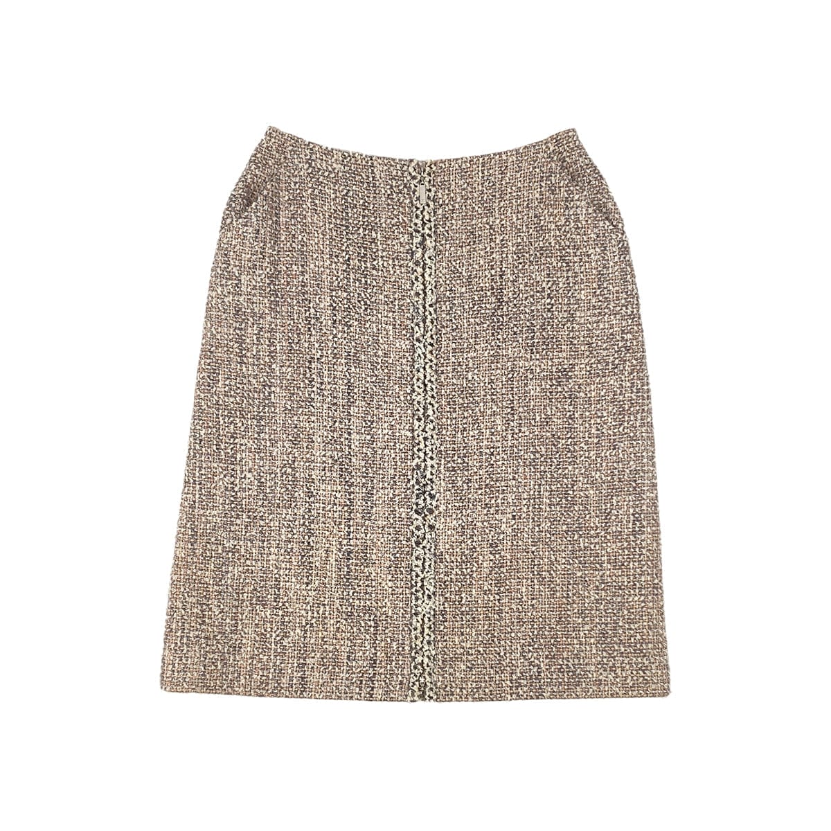 Luxury Promise Japan CHANEL JACKET SKIRT SET PINK TWEED 40 03P RTW 90283146