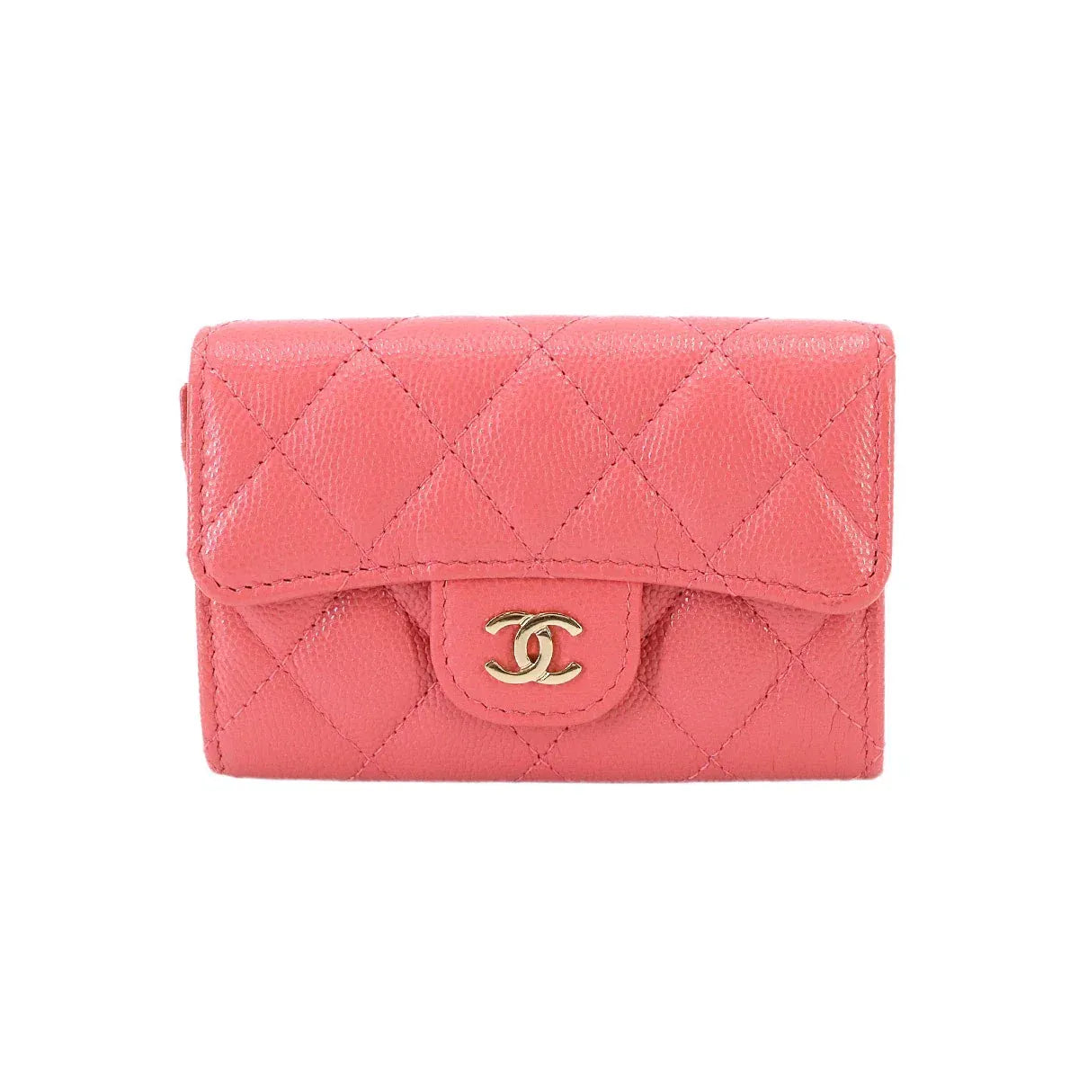 Luxury Promise Japan CHANEL Matelasse Card Case Leather Black AP0214 Accessory 90336481