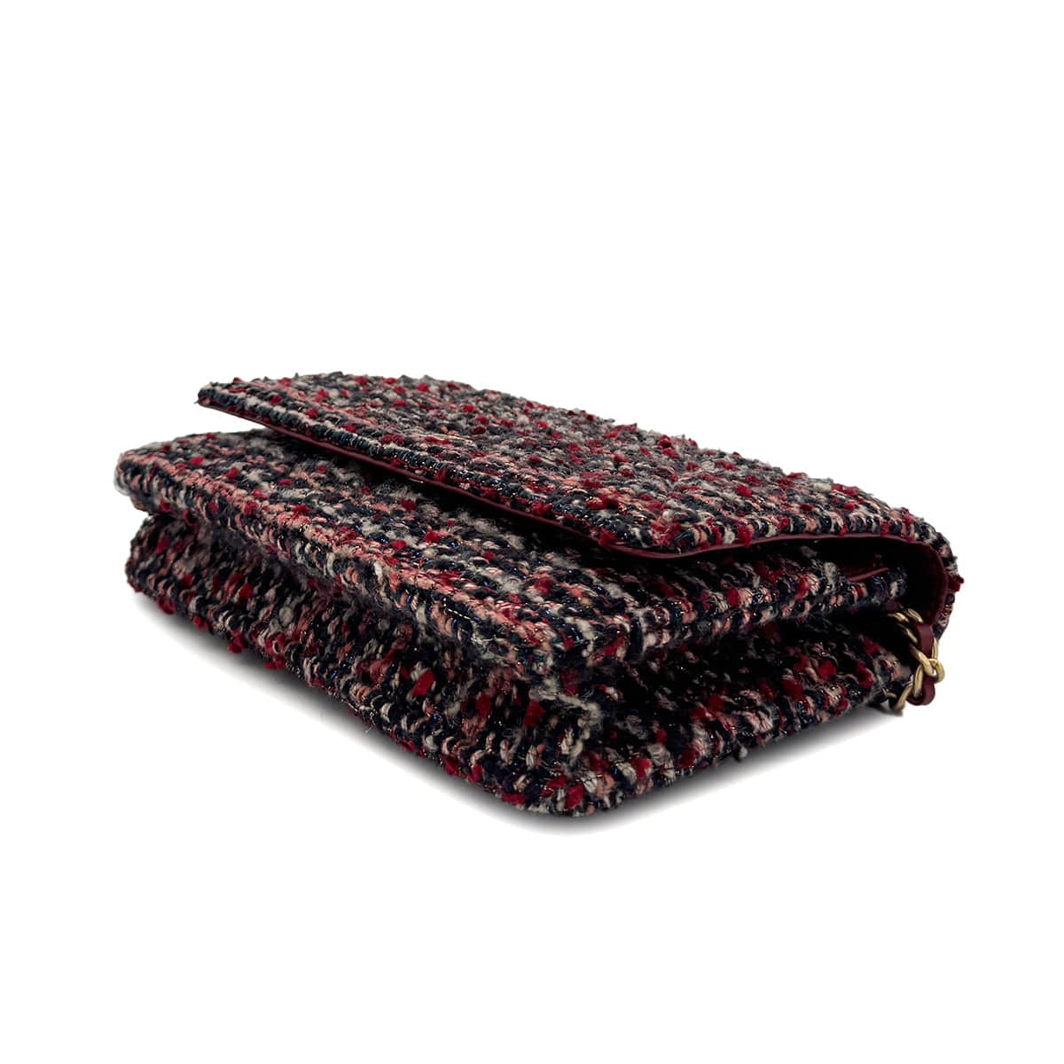 Luxury Promise Japan CHANEL MATELASSE CHAIN WALLET MULTICOLOR TWEED 90299816