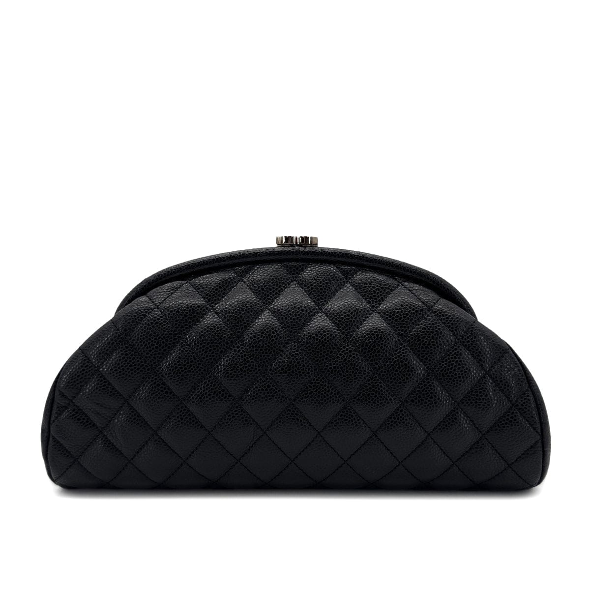Luxury Promise Japan CHANEL MATELASSE CLUTCH BAG BLACK CAVIAR SKIN 90293014