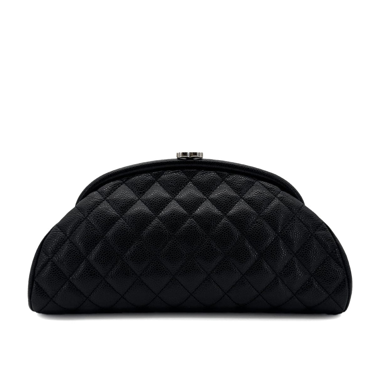 Luxury Promise Japan CHANEL MATELASSE CLUTCH BAG BLACK CAVIAR SKIN 90293014