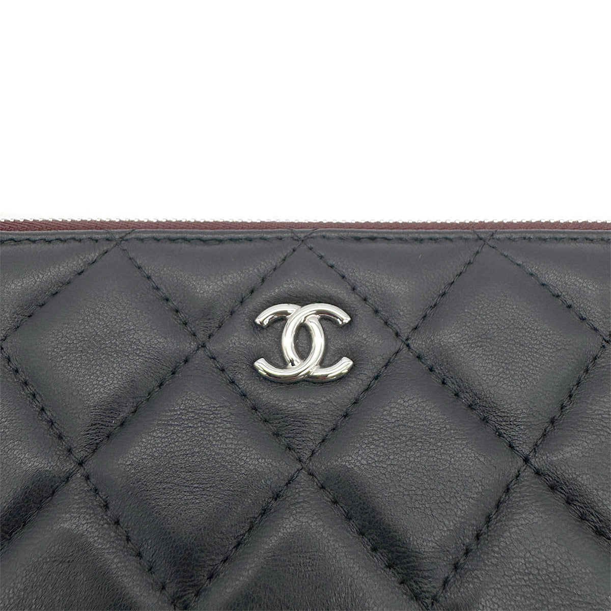 Luxury Promise Japan CHANEL MATELASSE CLUTCH BAG BLACK LAMB SKIN 90280503