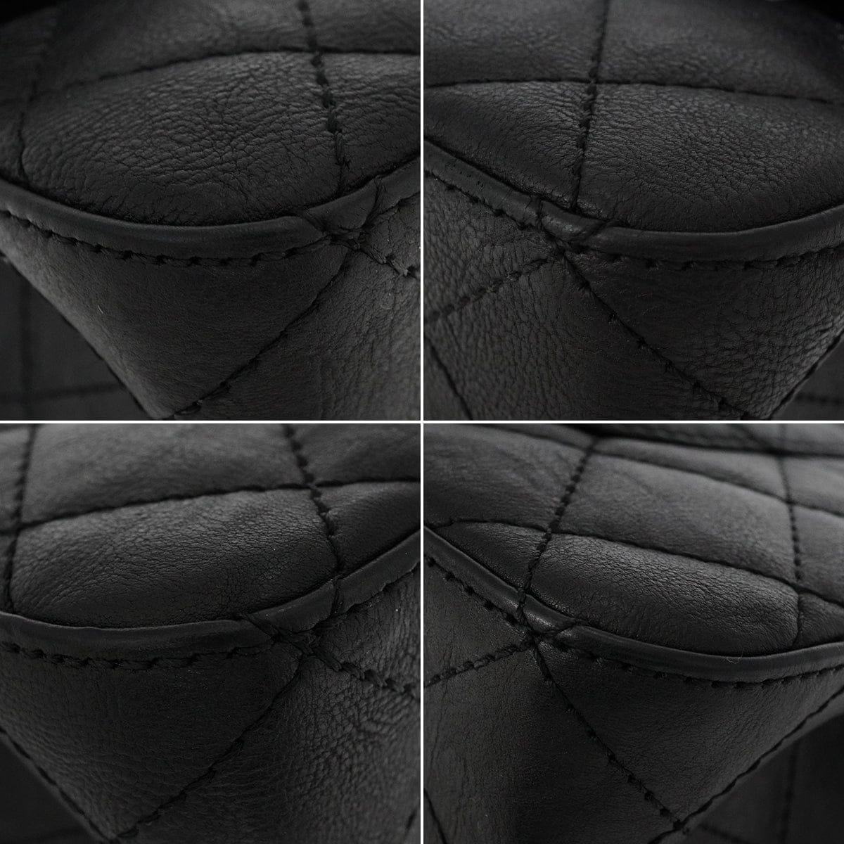 Luxury Promise Japan CHANEL MATERASSE 2.55 CHAIN SHOULDER BAG BLACK LEATHER SO BLACK HARDWARE 90346673