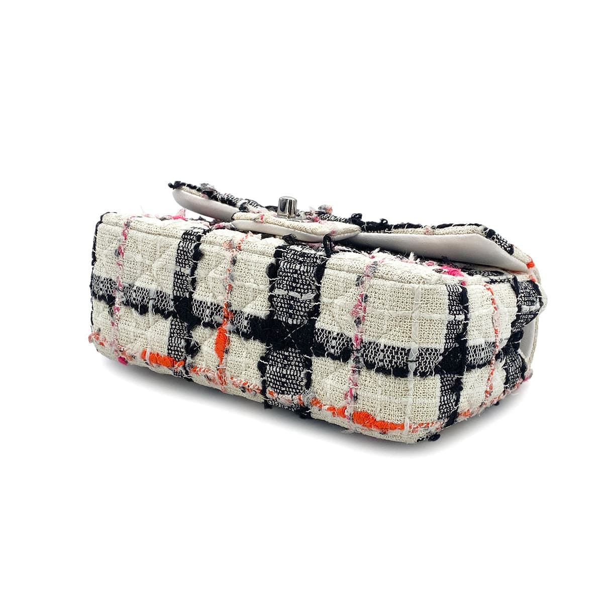 Luxury Promise Japan CHANEL MINI MATELASSE 20 CHAIN SHOULDER BAG MULTICOLOR TWEED 90307017