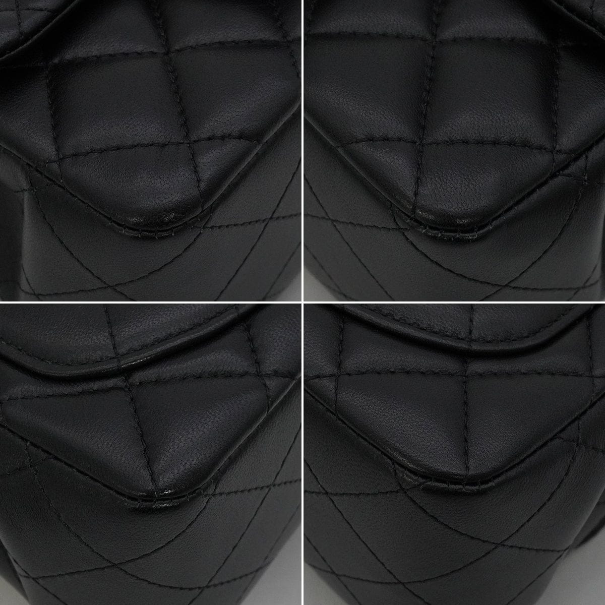 Luxury Promise Japan CHANEL MINI SQUARE 17 CHAIN SHUOLDER BAG BLACK LAMB SKIN SO BLACK HARDWARE 90344462
