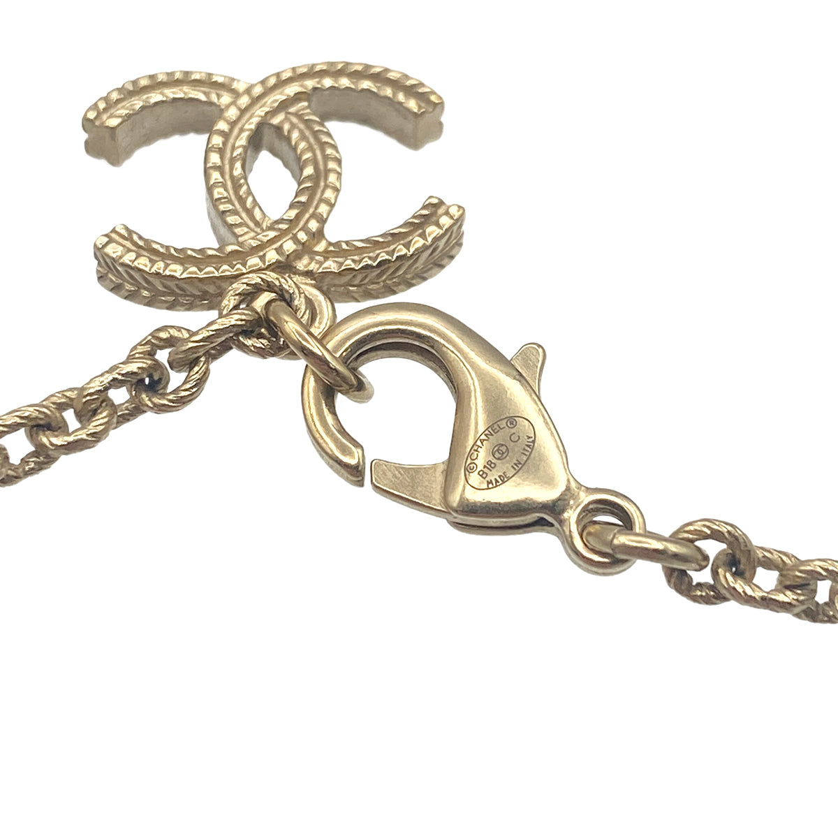 Luxury Promise Japan CHANEL NECKLACE COCOMARK ACCESSORY B18C 90271899