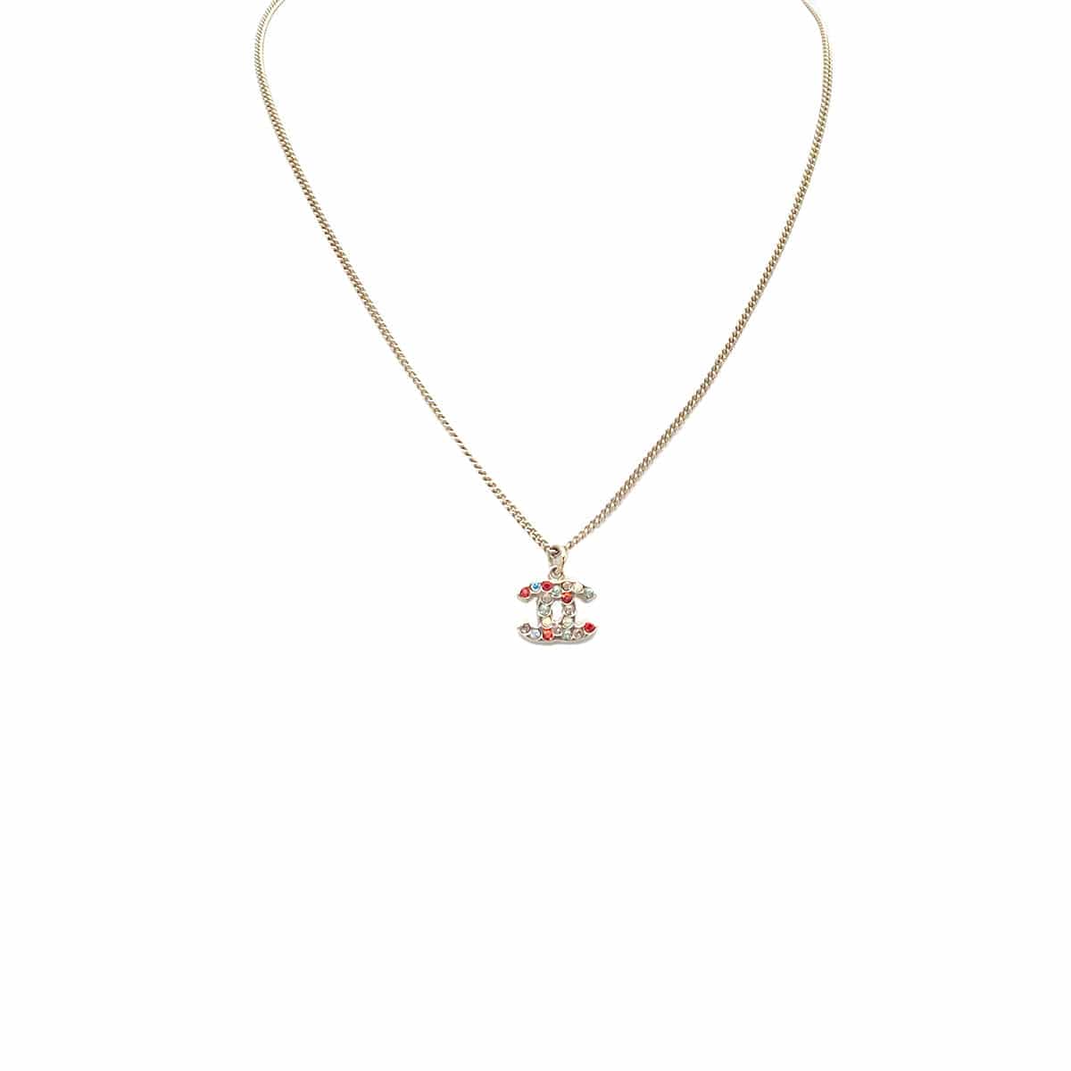 Luxury Promise Japan CHANEL NECKLACE COCOMARK COLORSTONE ACCESSORY 04A 90276328