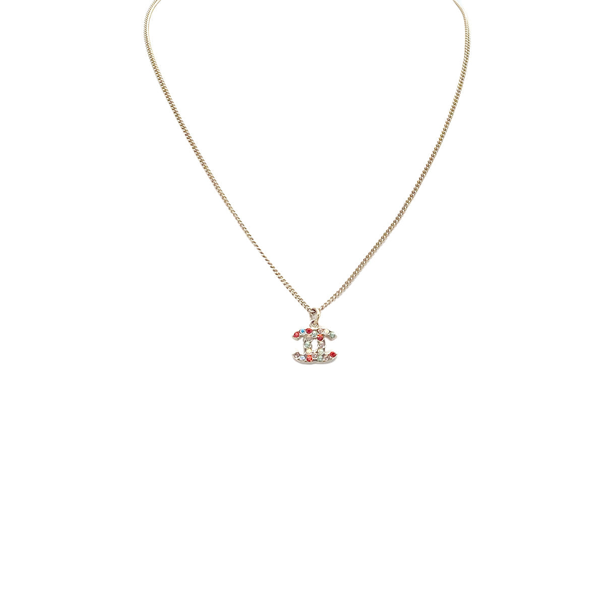 Luxury Promise Japan CHANEL NECKLACE COCOMARK COLORSTONE ACCESSORY 04A 90276328