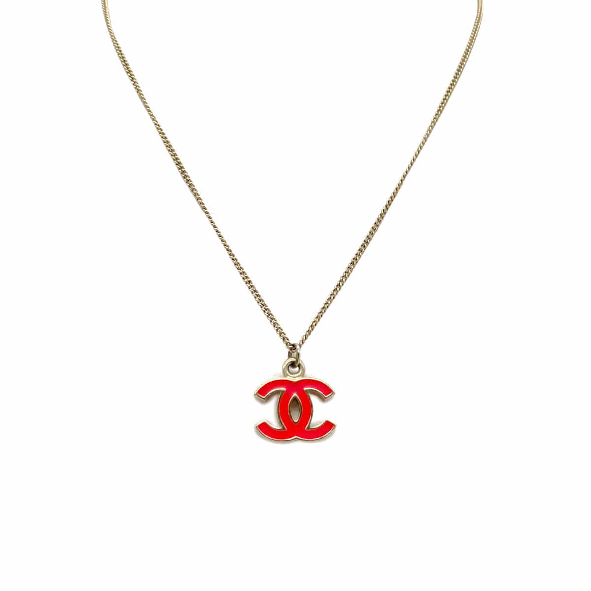 Luxury Promise Japan CHANEL NECKLACE COCOMARK PINK ACCESSORY 04A 90269650