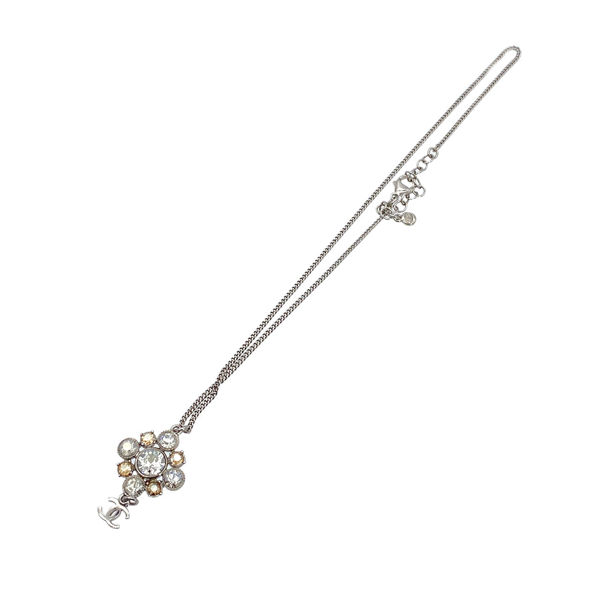 Luxury Promise Japan CHANEL NECKLACE COCOMARK RHINESTONE ACCESSORY C13V 90266164
