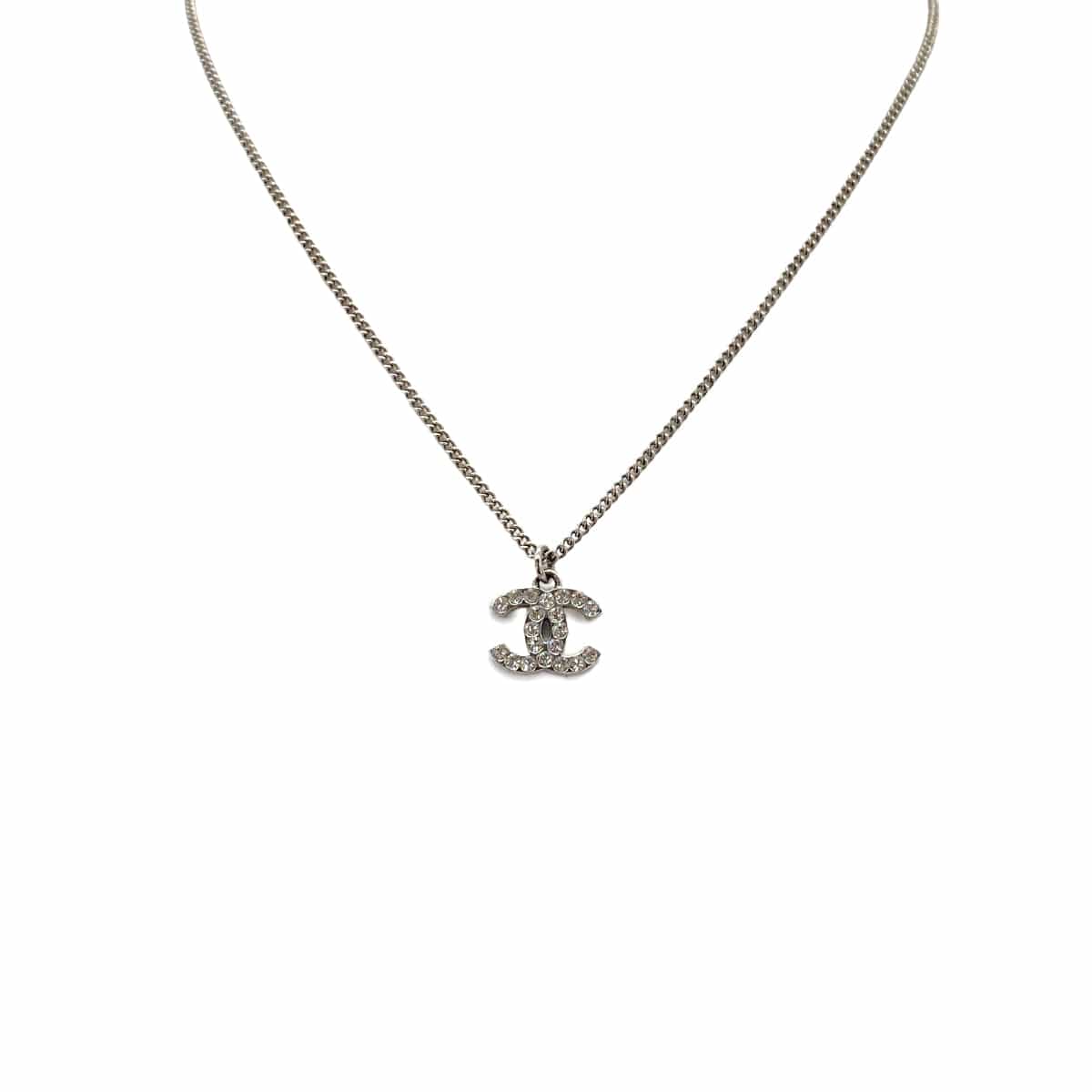 Luxury Promise Japan CHANEL NECKLACE COCOMARK RHINESTONE ACCESSORY F12V 90275815