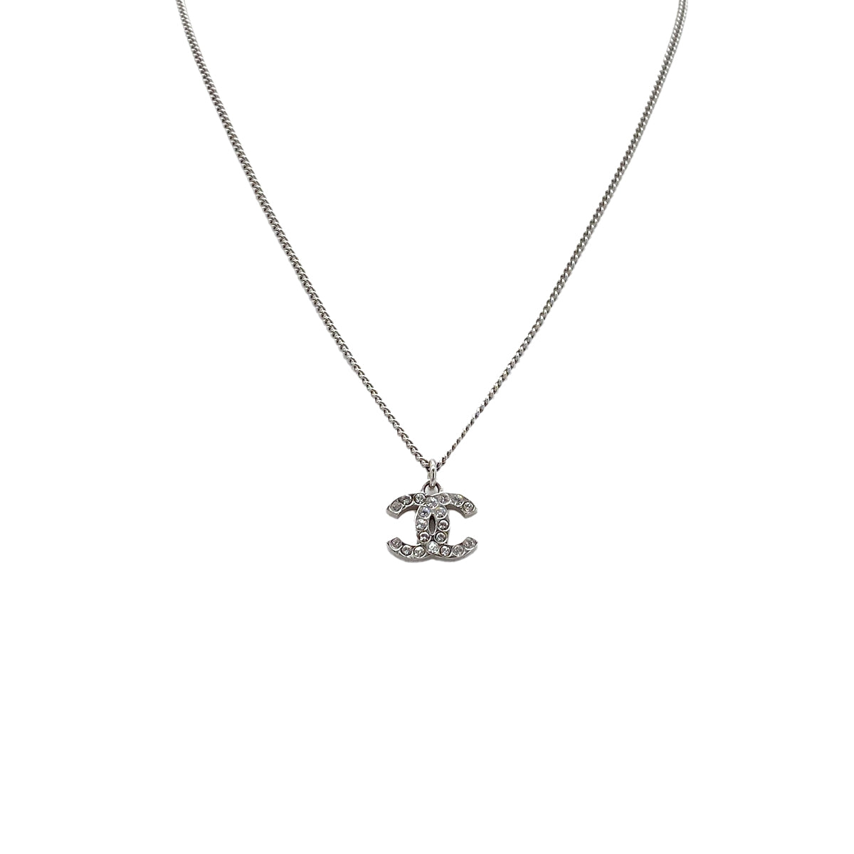 Luxury Promise Japan CHANEL NECKLACE COCOMARK RHINESTONE ACCESSORY F13V 90275934