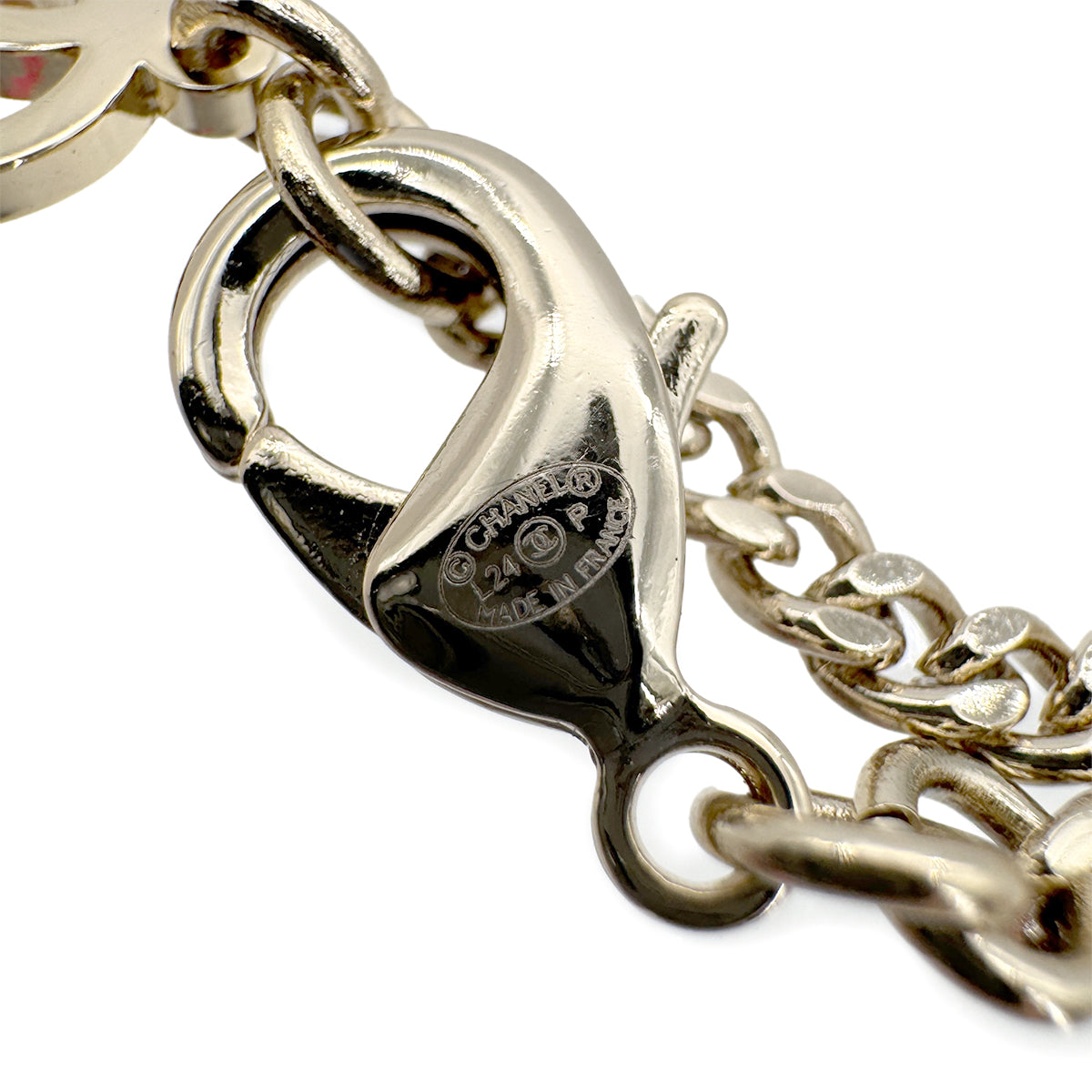 Luxury Promise Japan CHANEL NECKLACE COCOMARK RHINESTONE ACCESSORY L24P 90268847