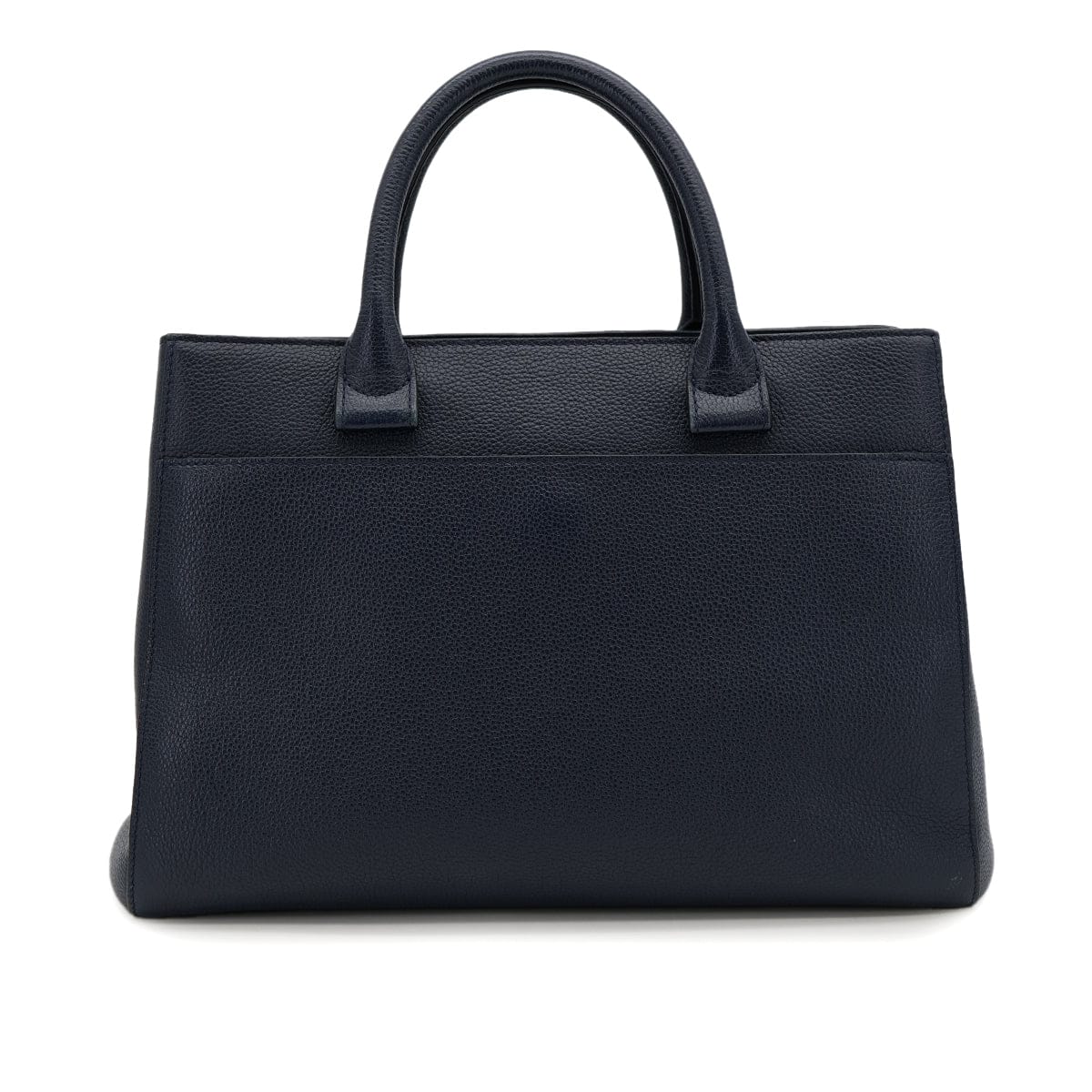Luxury Promise Japan CHANEL NEO EXECUTIVE TOTE SHOULDER BAG NAVY CAVIAR SKIN GOLD HARDWARE 90322920