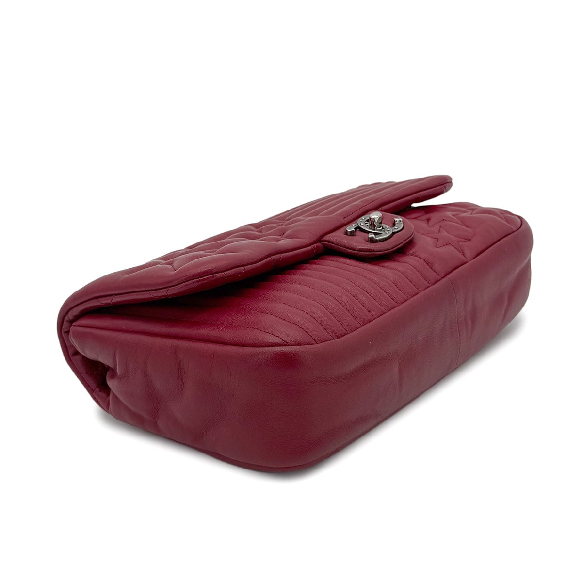 Luxury Promise Japan CHANEL PARIDARAS CHAIN SHOULDER BAG STAR RED LAMB SKIN 90274053