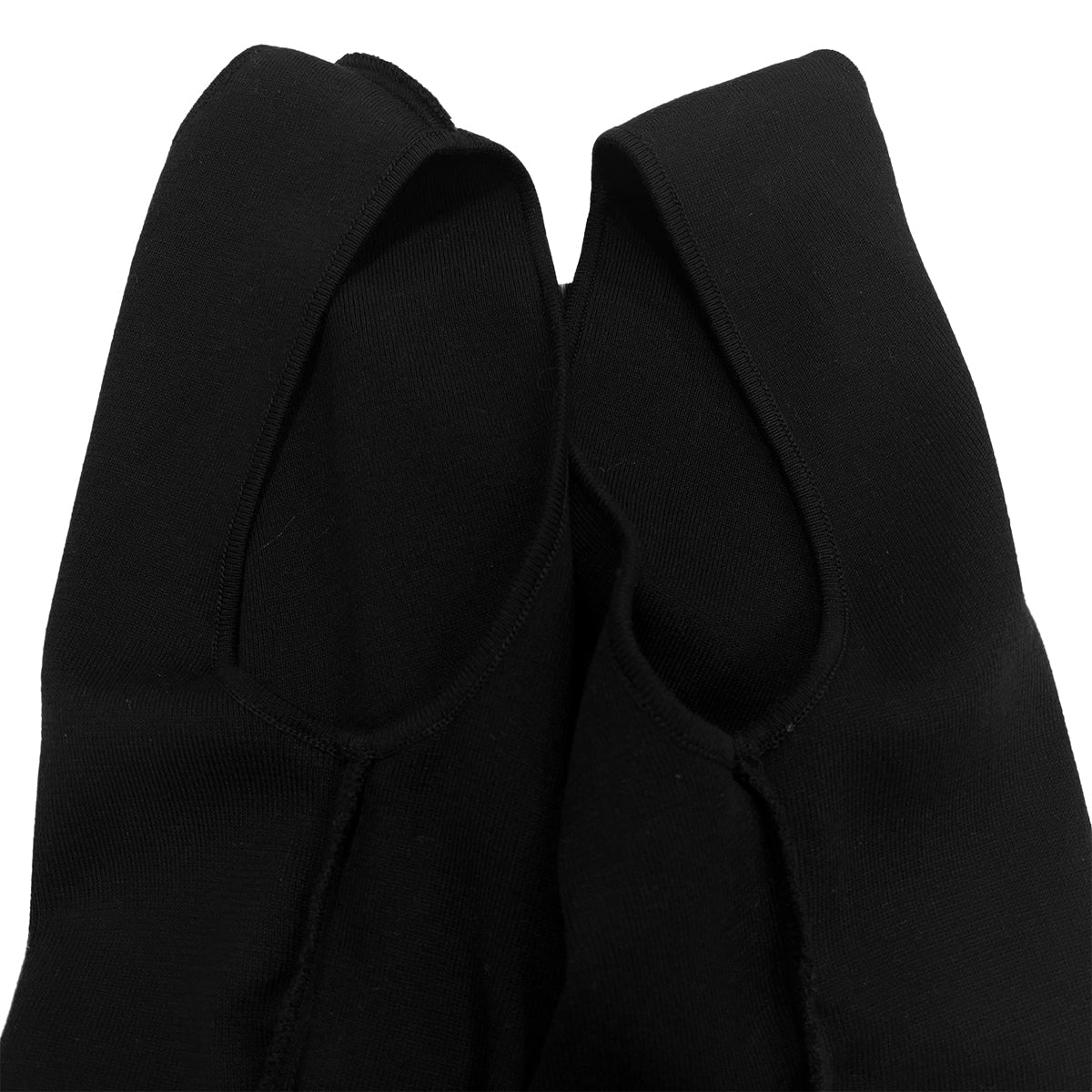 Luxury Promise Japan CHANEL SLEEVELESS TOPS BLACK COTTON 42 02P RTW 90288045