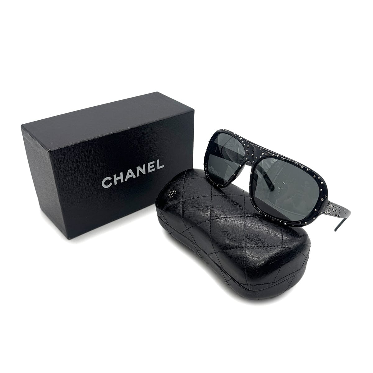 Luxury Promise Japan CHANEL SUNGLASSES COCOMARK BLACK EYEWEAR 90301120