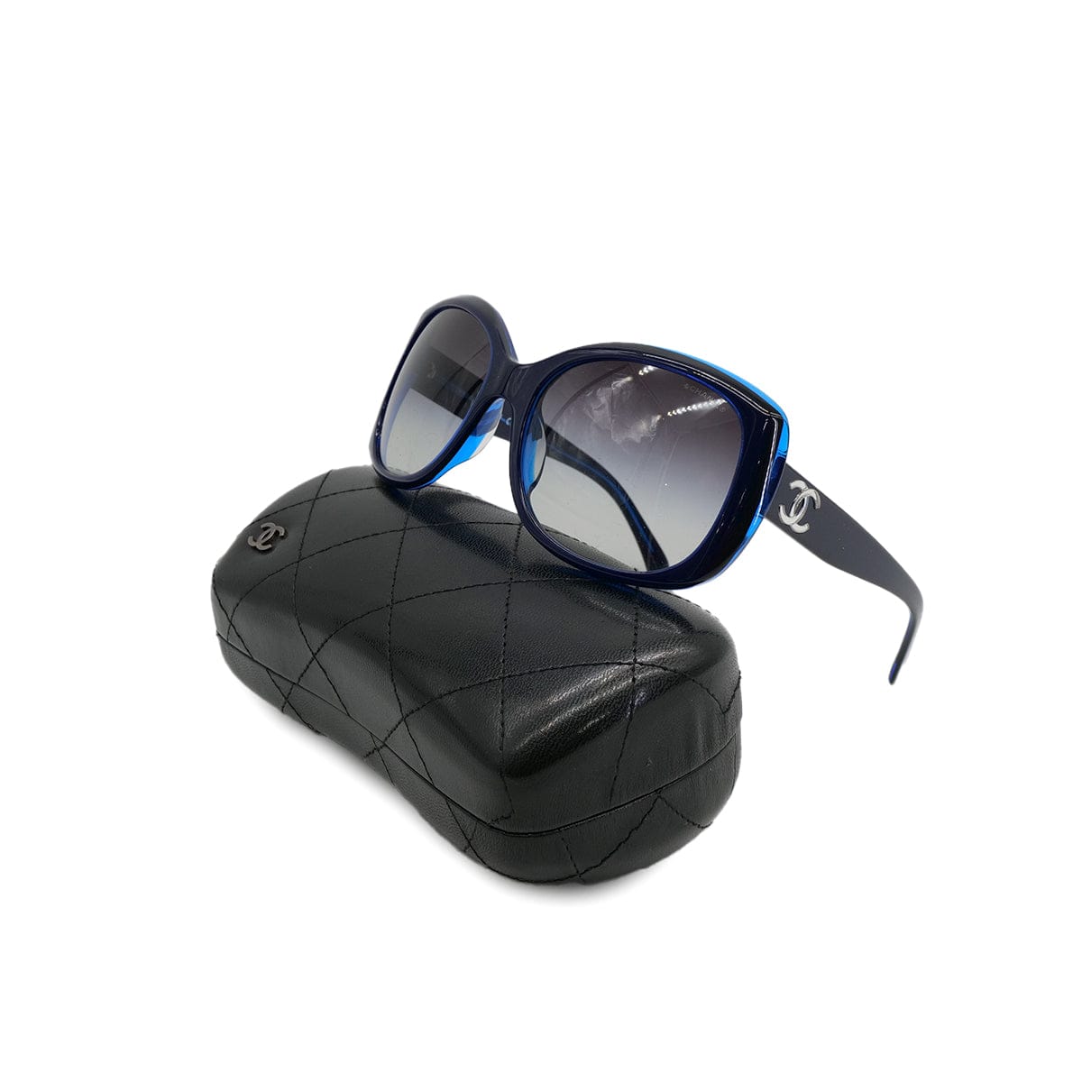 Luxury Promise Japan CHANEL SUNGLASSES COCOMARK BLUE EYEWEAR 90313355