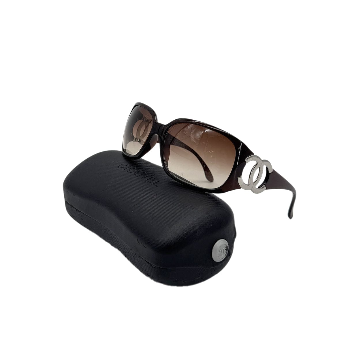 Luxury Promise Japan CHANEL SUNGLASSES COCOMARK BROWN EYEWEAR 90296466
