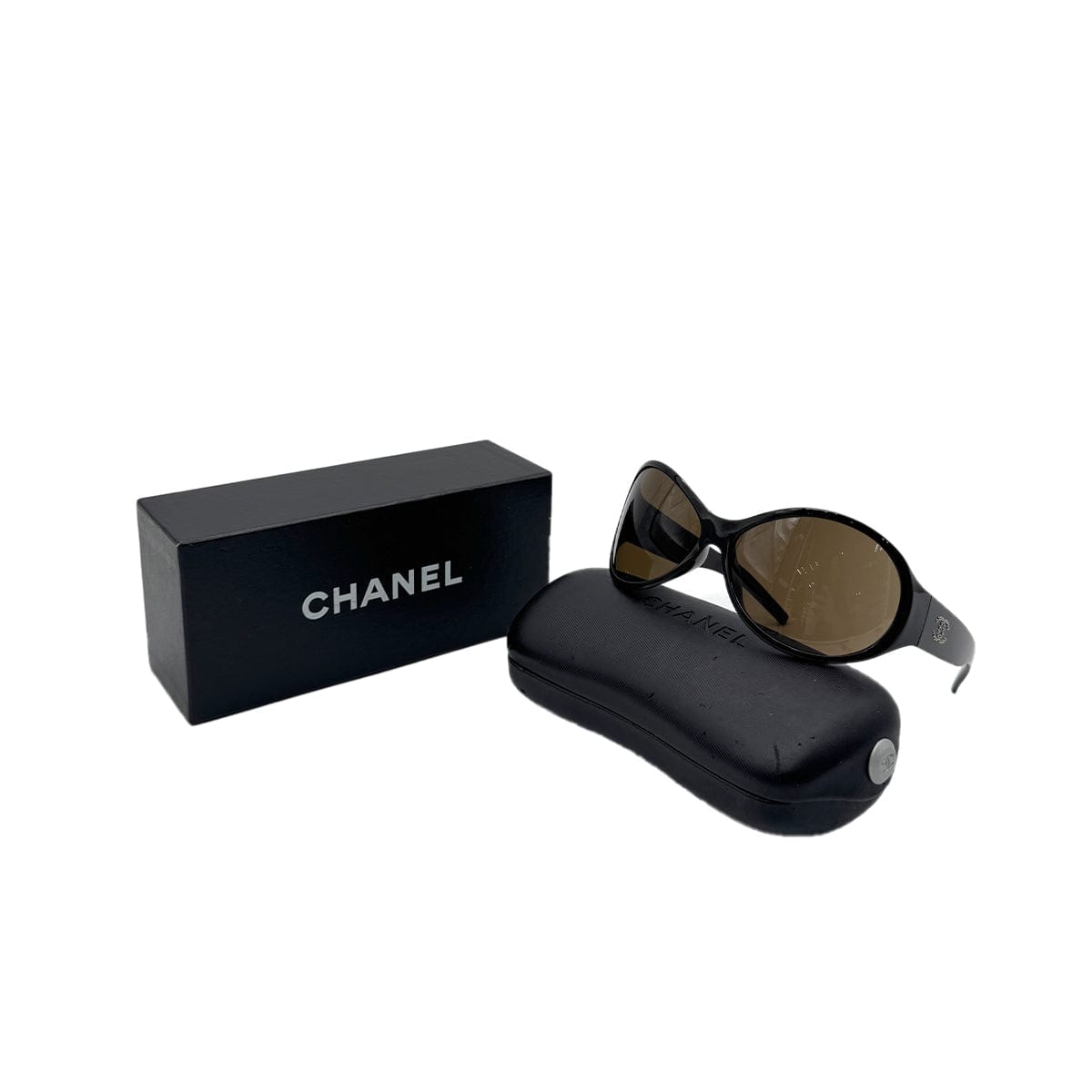 Luxury Promise Japan CHANEL SUNGLASSES COCOMARK DARK BROWN EYEWEAR 90296458