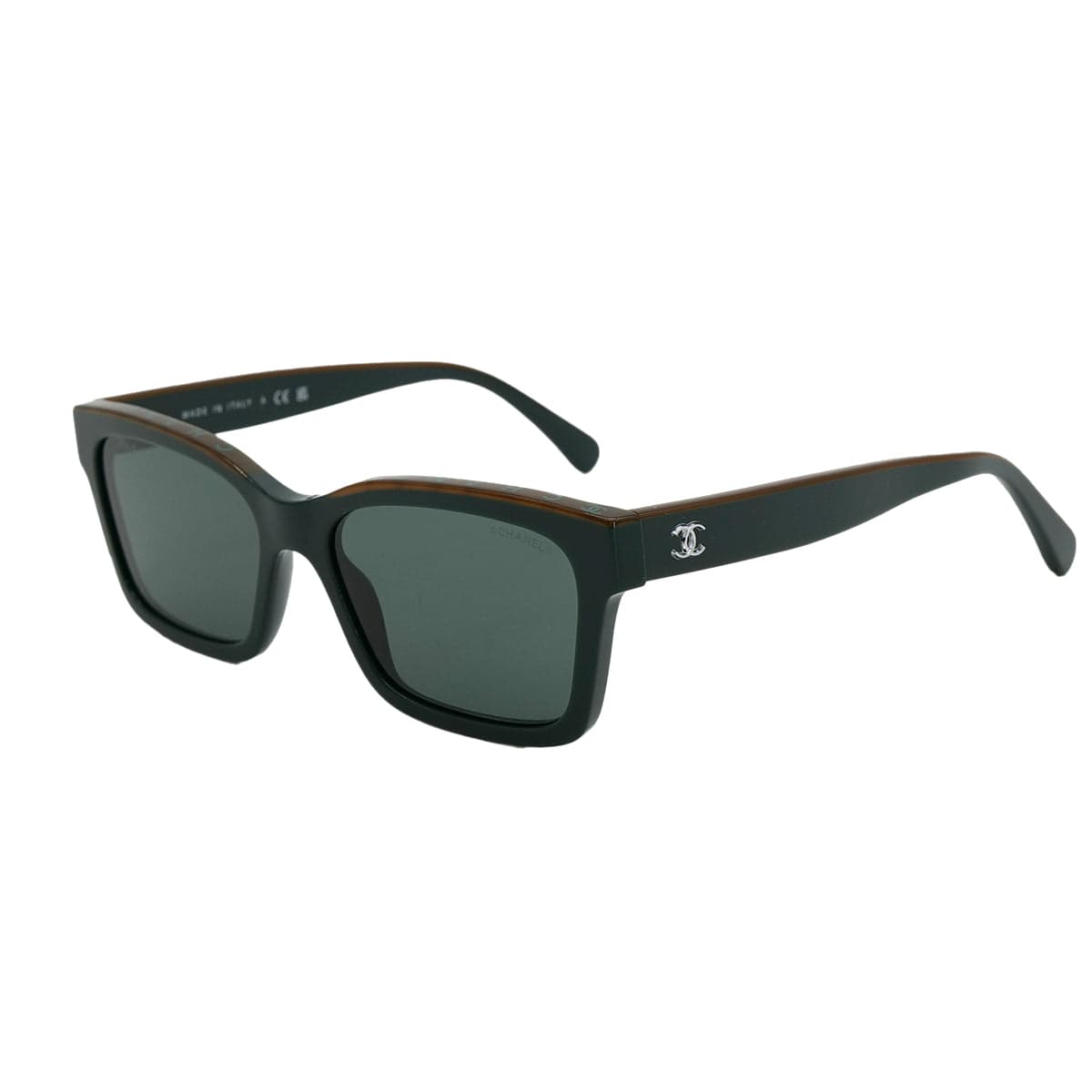 Luxury Promise Japan CHANEL SUNGLASSES COCOMARK GREEN EYEWEAR 90309020