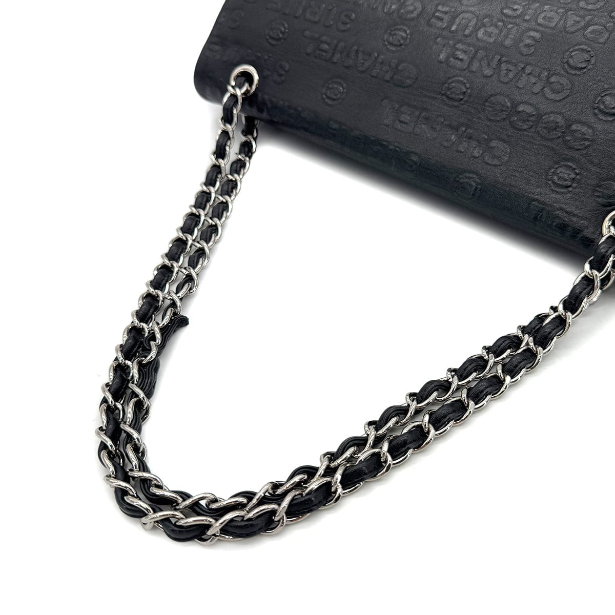 Luxury Promise Japan CHANEL VINTAGE 2.55 UNLIMITED CHAIN SHOULDER BAG BLACK CALF SKIN 90284896