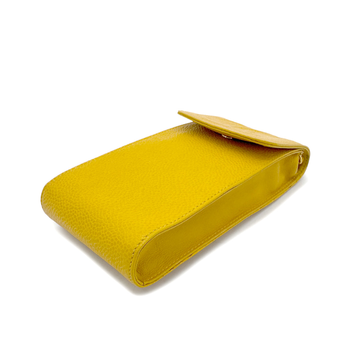 Luxury Promise Japan CHANEL VINTAGE BIG COCO CHAIN SHOULDER BAG YELLOW CAVIAR SKIN 90286009