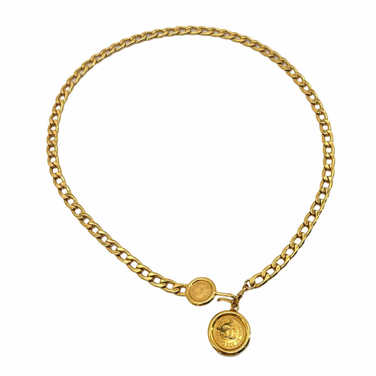 Luxury Promise Japan CHANEL VINTAGE CHAIN BELT COCOMARK ACCESSORY 90301124