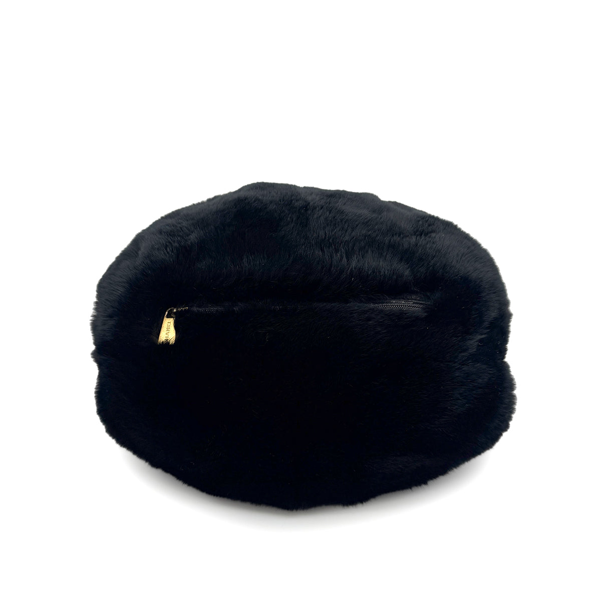 Luxury Promise Japan CHANEL VINTAGE COCOMARK ARM WARMER CHAIN SHOULDER BAG BLACK FUR 90273898