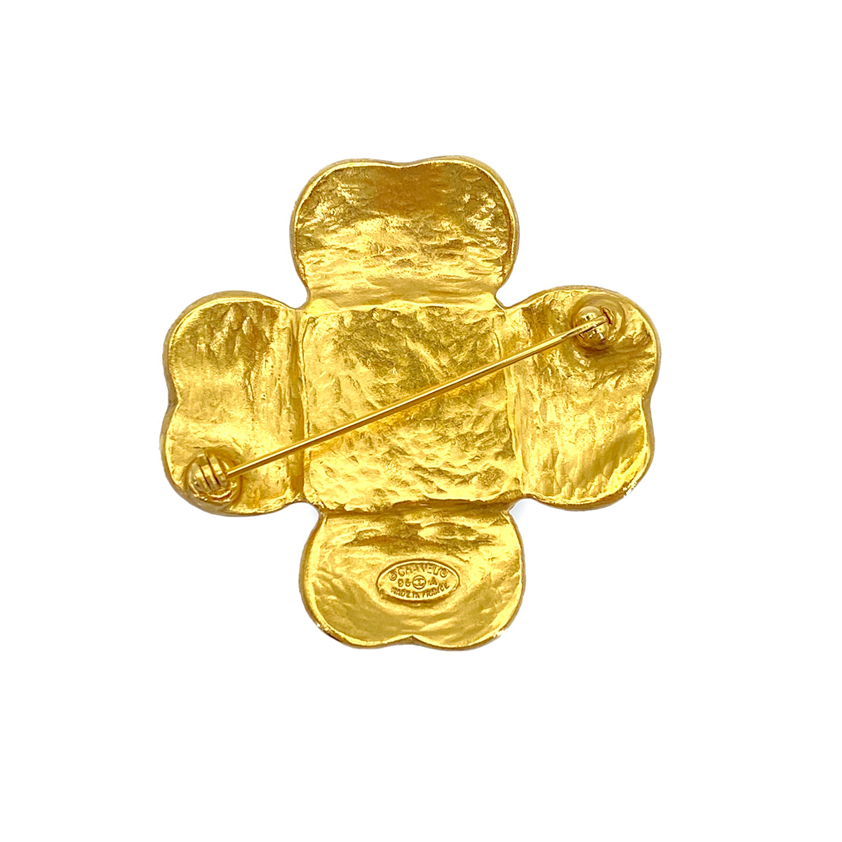 Luxury Promise Japan CHANEL VINTAGE COCOMARK BROOCH STONE ACCESSORY 96A 90273405